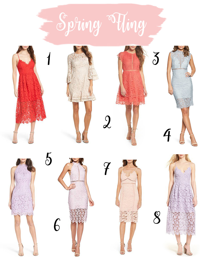 Lace Dresses You Need from Nordstrom this Spring