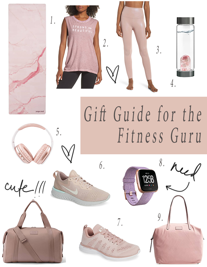 GIFT GUIDE FOR THE FITNESS JUNKIE