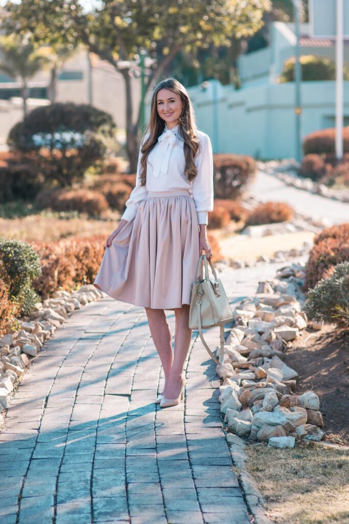 Elegant Winter Wear Brigitte Midi Skirt